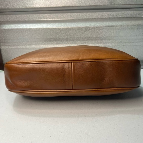 Charmy Cognac Smooth Leather Hobo Bag - Picture 8 of 13